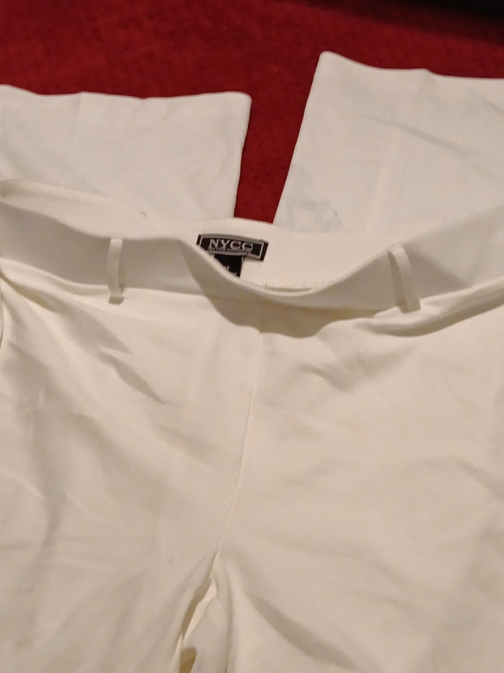 NYC White Tailored Dress Pants